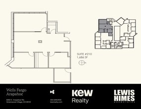 9350 E Arapahoe Rd, Greenwood Village, CO à louer Plan de site– Image 1 sur 1