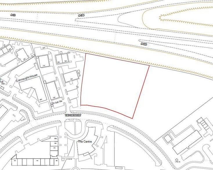 700 The Crescent, Colchester à louer - Plan de site – Image 2 sur 3