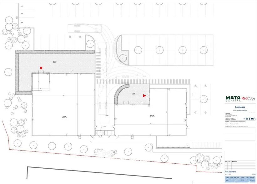 Local commercial dans Saint-Bonnet-de-Mure à louer - Plan de site – Image 3 sur 3