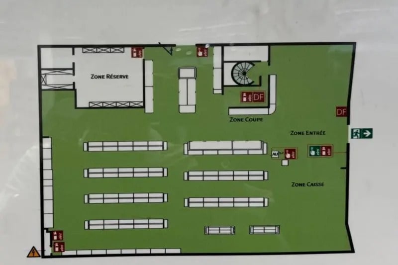Local commercial dans Lattes à louer - Plan d’étage – Image 3 sur 5