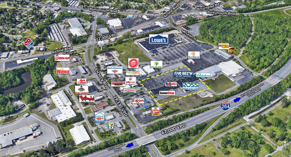 4040 Victory Blvd, Portsmouth, VA à louer - Photo de l’immeuble – Image 3 sur 6
