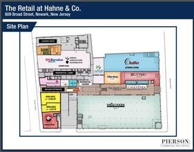 50 Halsey St, Newark, NJ à louer Plan de site– Image 2 sur 2