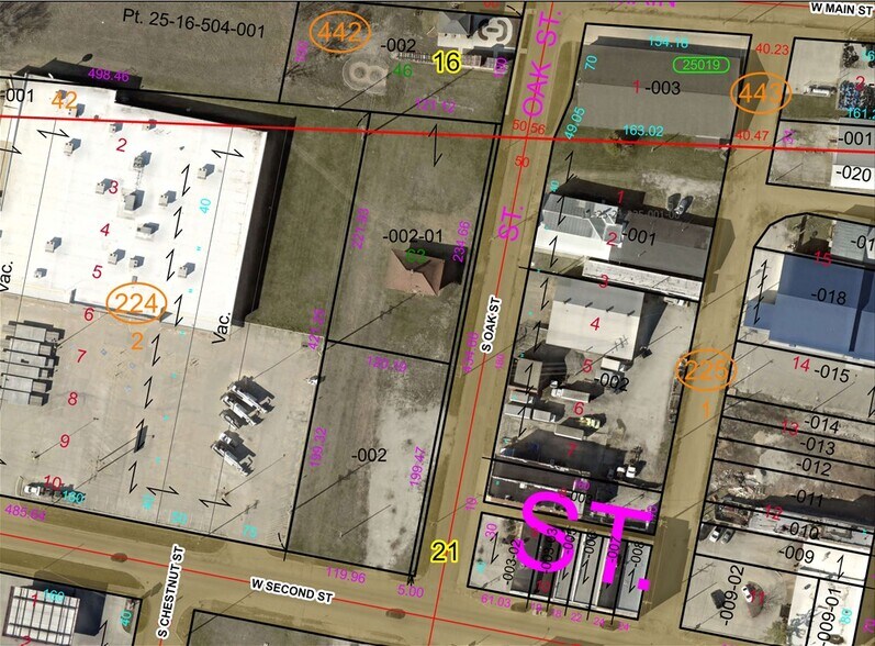 48 Oak Street, Pana, IL à vendre - Plan cadastral – Image 1 sur 1