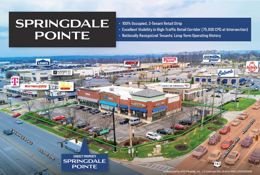 5-55 E Kemper Rd, Cincinnati, OH à vendre - Photo de l’immeuble – Image 1 sur 5