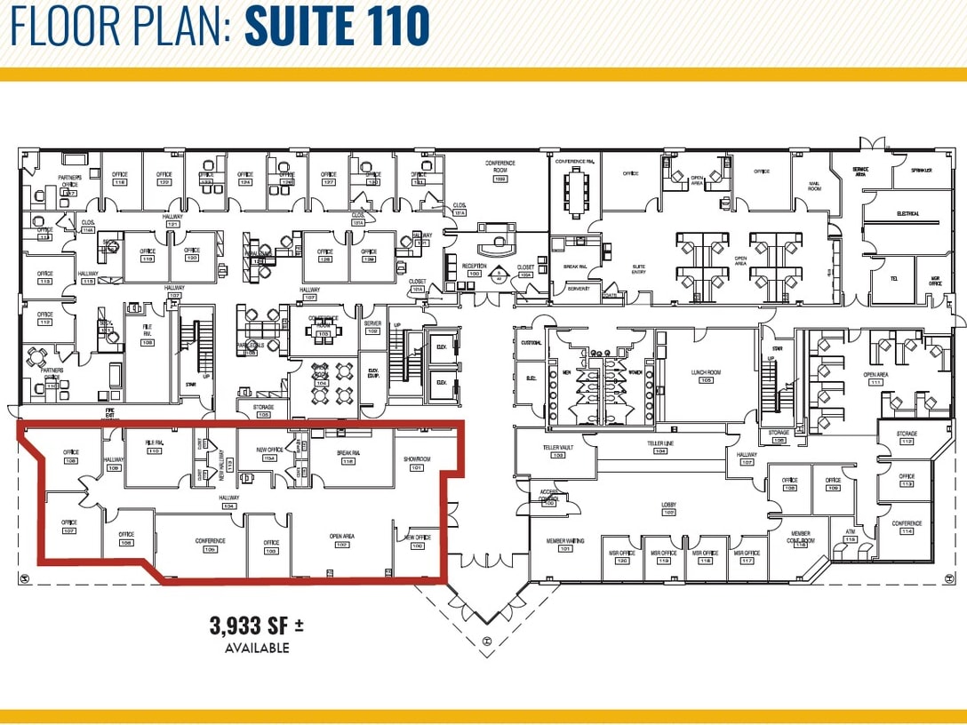 999 Corporate Blvd, Linthicum, MD à louer Plan d’étage– Image 1 sur 1