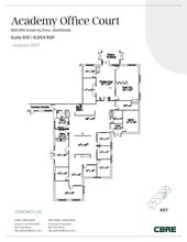 600-650 Academy Dr, Northbrook, IL à louer Plan d’étage– Image 1 sur 1