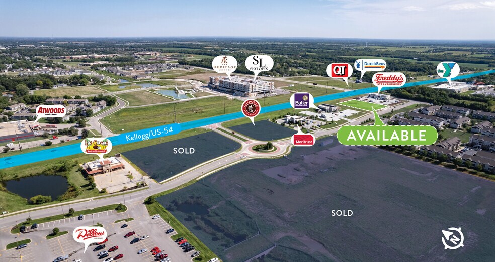 Kellogg & Andover Ave, Andover, KS à vendre - Photo de l’immeuble – Image 1 sur 4