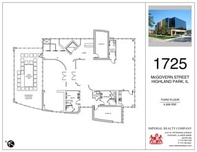 1725 N McGovern St, Highland Park, IL à louer Plan de site– Image 1 sur 8