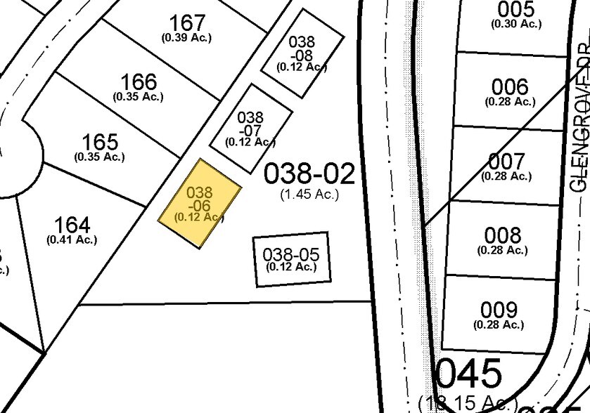 215 Batesville Rd, Simpsonville, SC à louer - Plan cadastral – Image 3 sur 3