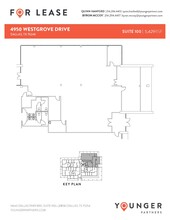 16610 N Dallas Pky, Dallas, TX à louer Plan d’étage– Image 2 sur 4