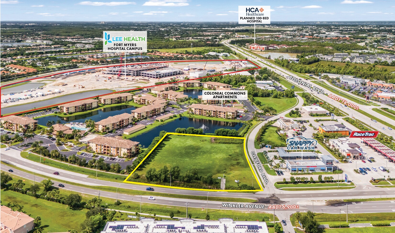 4520 Winkler Ave, Fort Myers, FL à vendre Aérien– Image 1 sur 8