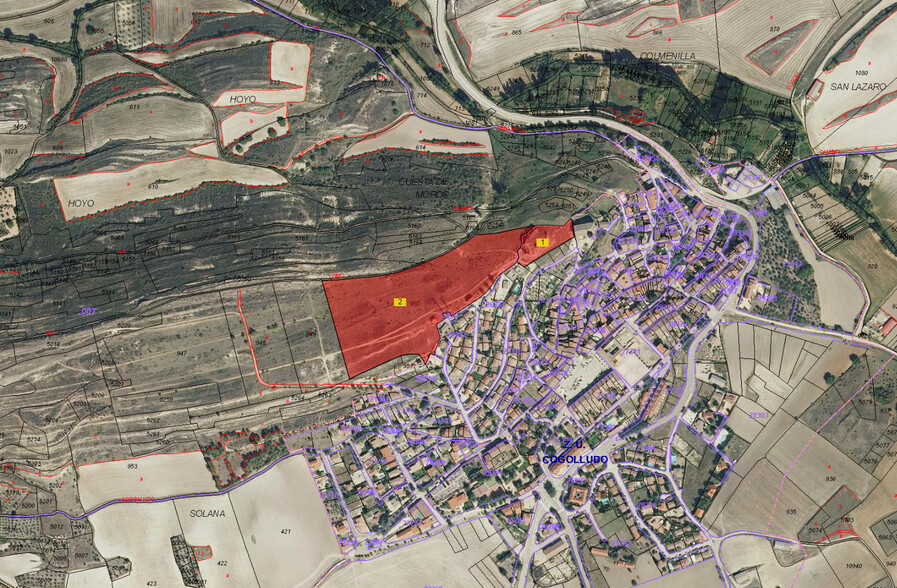 Terrain dans Cogolludo, Guadalajara à vendre - Plan d’étage – Image 1 sur 2