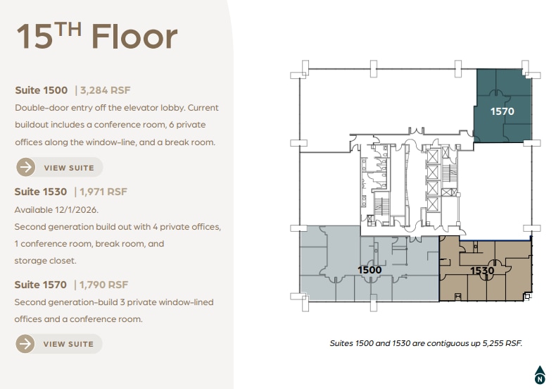 600 B St, San Diego, CA à louer Plan d’étage– Image 1 sur 1