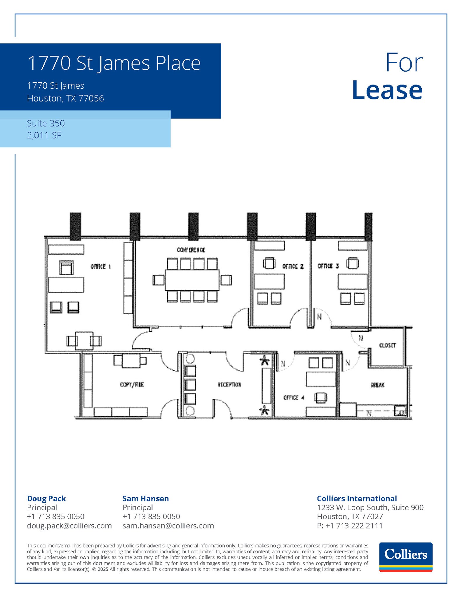 1770 St James Pl, Houston, TX à louer Photo intérieure– Image 1 sur 1