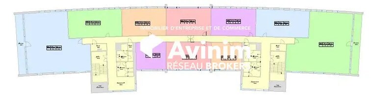 Bureau dans Strasbourg à louer - Plan d’étage – Image 2 sur 2