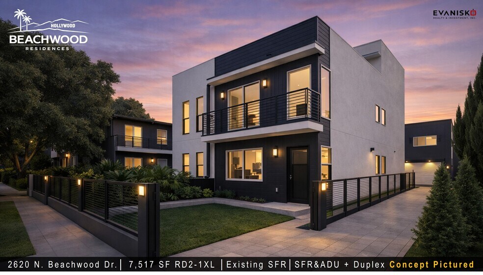 2620 N Beachwood Dr, Los Angeles, CA à vendre - Photo principale – Image 1 sur 7
