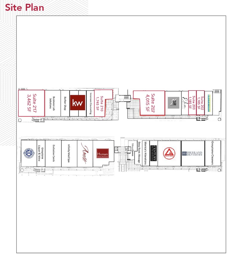 5510 280 Hwy S, Birmingham, AL à louer Plan de site– Image 1 sur 1