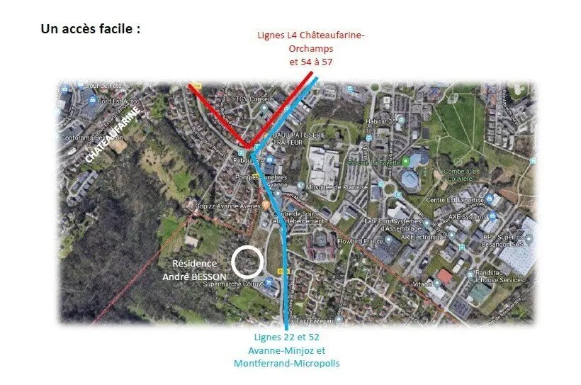 Bureau dans Avanne-Aveney à vendre - Photo de l’immeuble – Image 3 sur 5