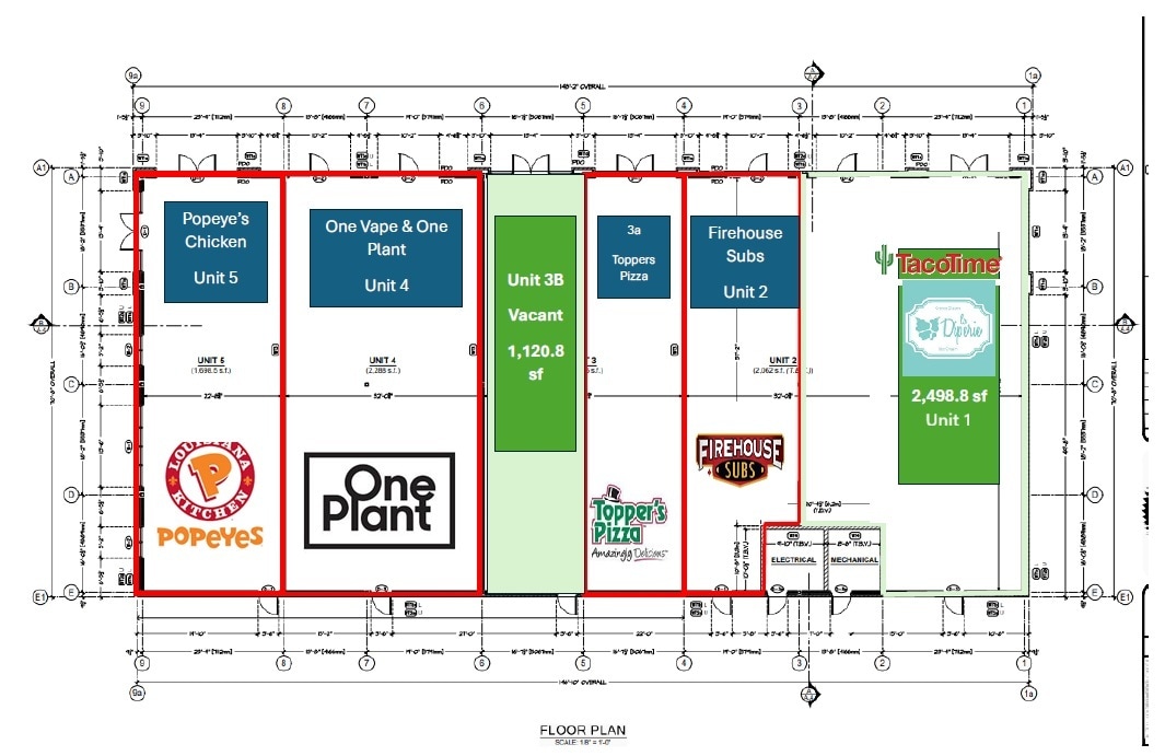 150 Front St, Quinte West, ON à louer Plan d’étage– Image 1 sur 2