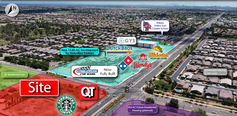 NEC N Ironwood Rd & E Pima Rd, San Tan Valley, AZ à vendre - Photo de l’immeuble – Image 2 sur 3