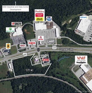 Plus de détails pour 7730 Richmond Hwy, Appomattox, VA - Terrain à vendre