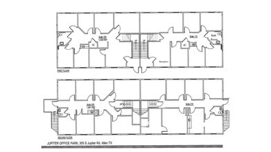 305 S Jupiter Rd, Allen, TX à louer Plan d’étage– Image 1 sur 2