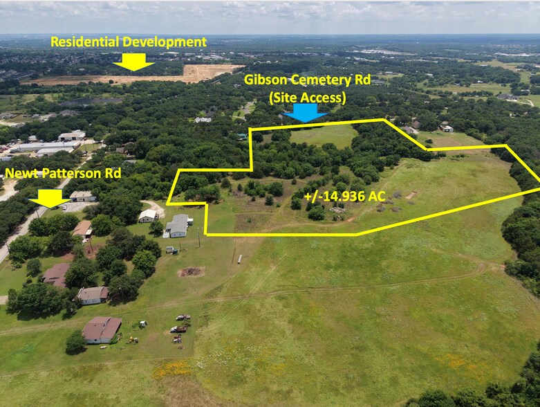 5542 Newt Patterson Rd, Mansfield, TX à vendre - Aérien – Image 3 sur 11