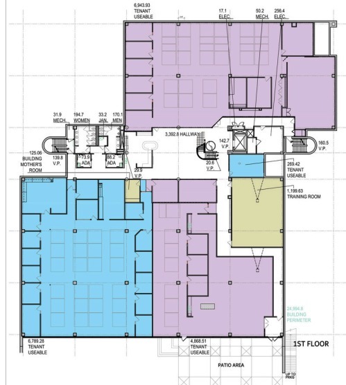 6499 University Ave NE, Fridley, MN à louer Plan d’étage– Image 1 sur 1