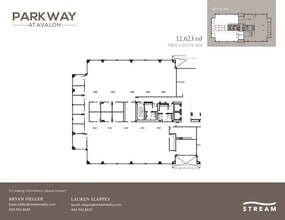 11720 Amberpark Dr, Alpharetta, GA à louer Plan d’étage– Image 2 sur 2