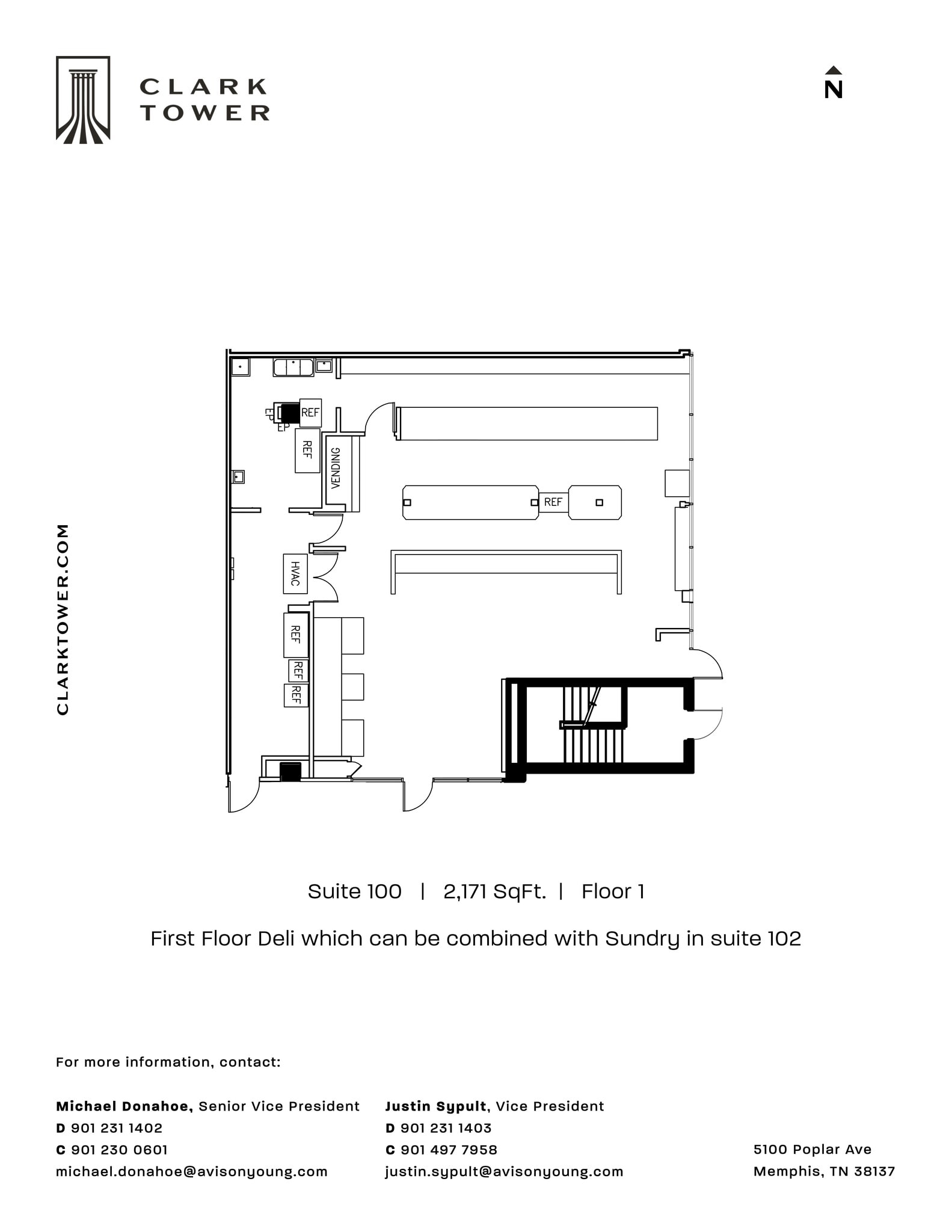 5100 Poplar Ave, Memphis, TN à louer Plan de site– Image 1 sur 1