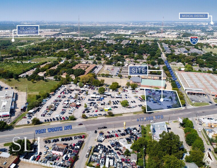 3011 Fort Worth Ave, Dallas, TX à louer - Aérien – Image 2 sur 6