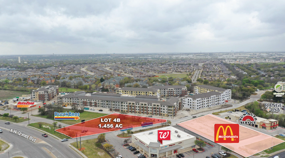 791 Louis Henna Blvd, Round Rock, TX à vendre - Photo de l’immeuble – Image 1 sur 4