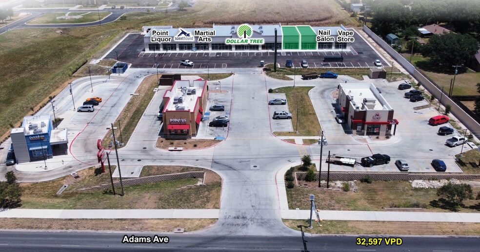 6504 WEST ADAMS, Temple, TX à louer - Photo de l’immeuble – Image 1 sur 9