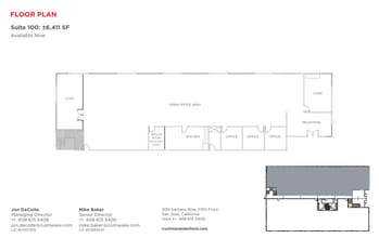 2674 N 1st St, San Jose, CA à louer Plan d’étage– Image 1 sur 1