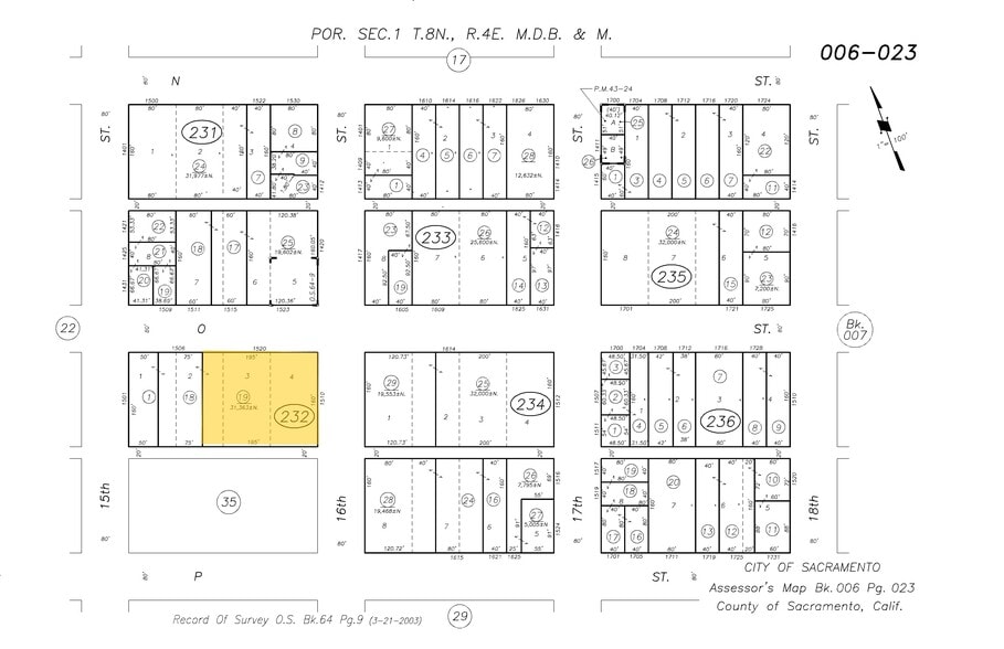 1520 16th St, Sacramento, CA à louer - Plan cadastral – Image 2 sur 45