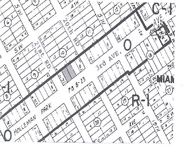 2030-2034 SW 3rd Ave, Miami, FL à vendre - Plan cadastral – Image 2 sur 3