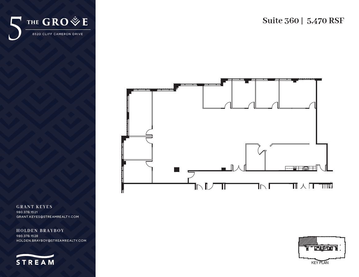 8520 Cliff Cameron Dr, Charlotte, NC à louer Plan d’étage– Image 1 sur 1