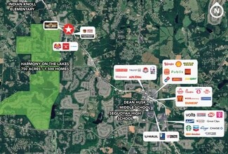 4240 Hickory Flat Hwy, Canton, GA - VUE AÉRIENNE  vue de carte
