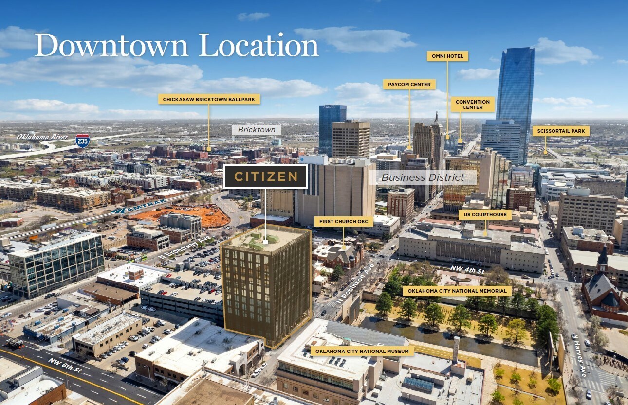 600 N Robinson Ave, Oklahoma City, OK à louer Photo principale– Image 1 sur 2