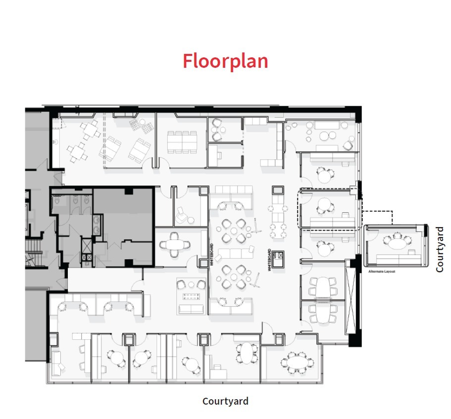 1227 25th St NW, Washington, DC à louer Plan d’étage– Image 1 sur 7