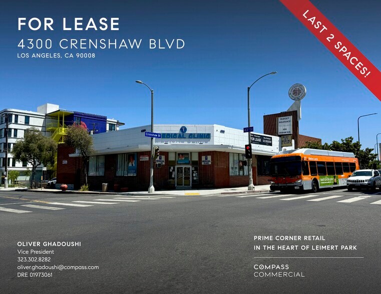 4300 Crenshaw Blvd, Los Angeles, CA à louer - Photo de l’immeuble – Image 1 sur 16