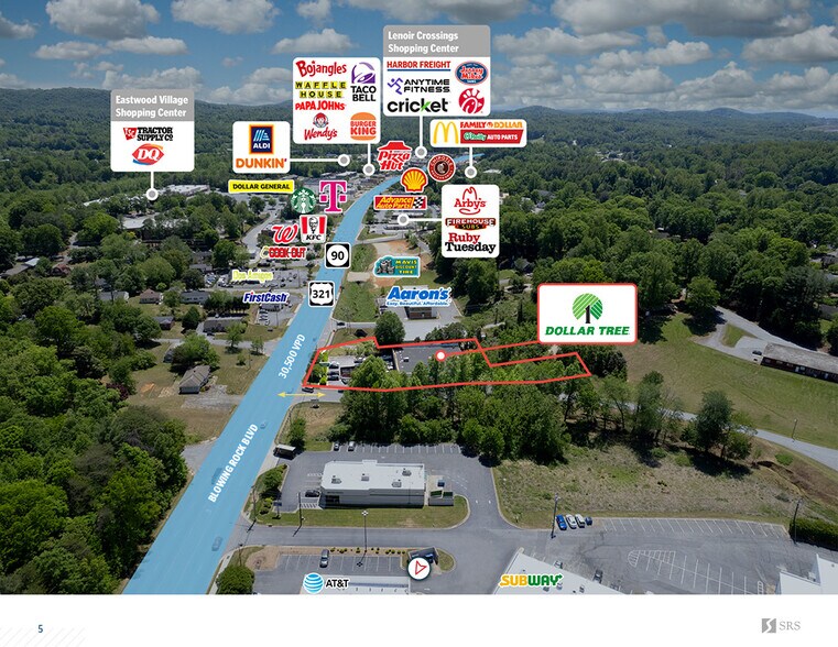 705 Blowing Rock Blvd, Lenoir, NC à vendre - Photo de l’immeuble – Image 3 sur 7