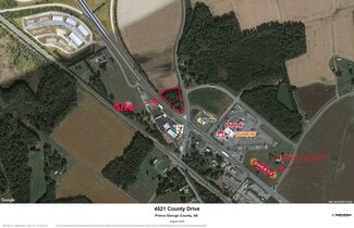 Plus de détails pour 4521 County Dr, Disputanta, VA - Terrain à louer