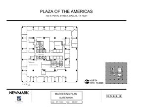 700 N Pearl St, Dallas, TX à louer Plan d’étage– Image 1 sur 1
