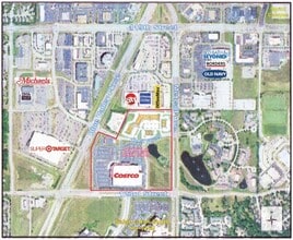 121st & Metcalf Ave, Overland Park, KS - VUE AÉRIENNE  vue de carte