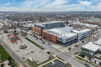 614 First St NW, Grand Rapids, MI - VUE AÉRIENNE  vue de carte
