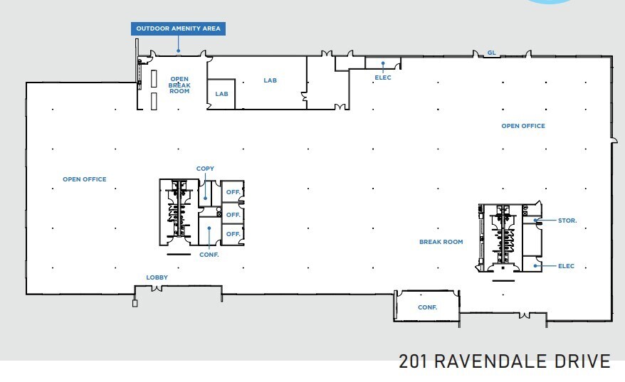 777 E Middlefield Rd, Mountain View, CA à louer Plan d’étage– Image 1 sur 1