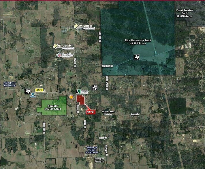 FM 1488 & Hegar, Hockley, TX à vendre - Photo de l’immeuble – Image 2 sur 3