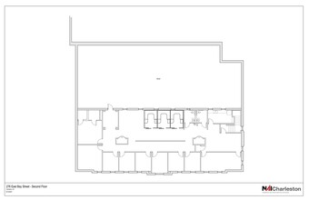 276 E Bay St, Charleston, SC à louer Plan d’étage– Image 1 sur 1