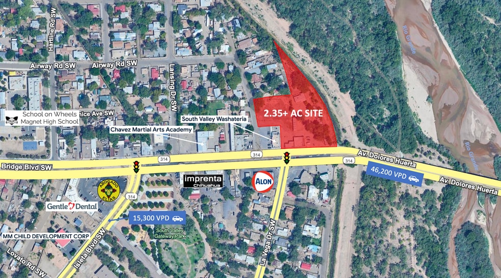 708 Bridge SW blvd, Albuquerque, NM à vendre - Photo principale – Image 1 sur 4